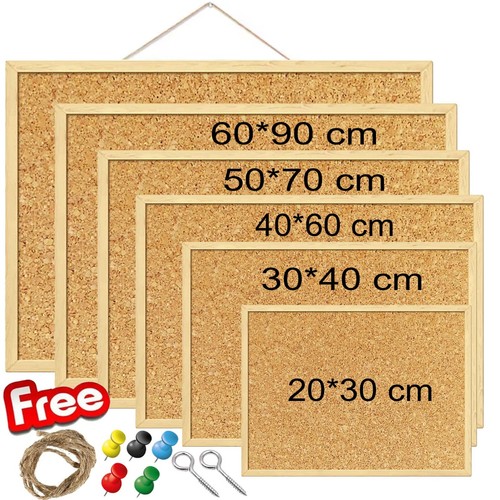 Natural cork pin - pin, notice