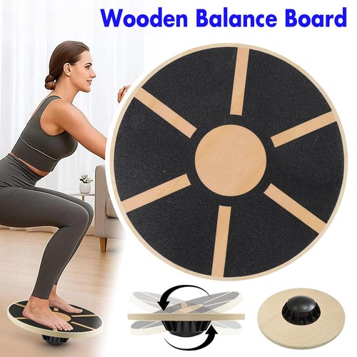 Wooden balance board - board,