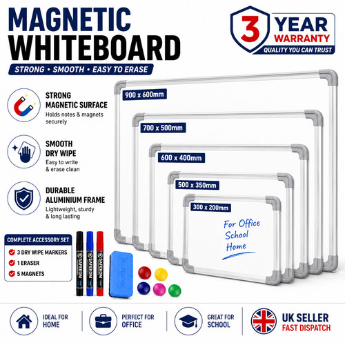Magnetic whiteboard notice - whiteboard,