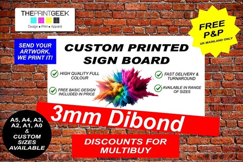 3mm dibond composite sign - 3mm,