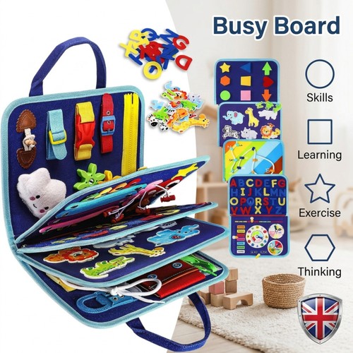 Montessori busy board sensory - board,