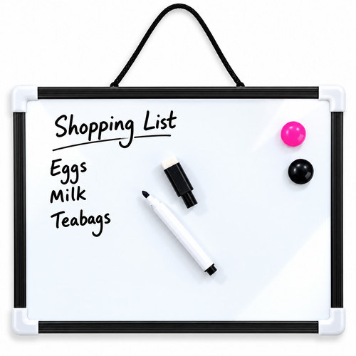 Magnetic whiteboard dry - a4,