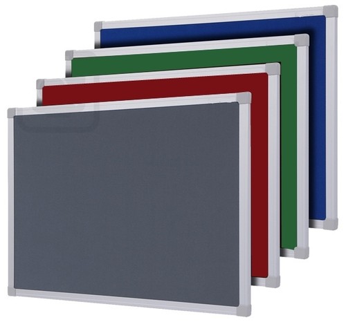 Felt notice boards - felt, wooden