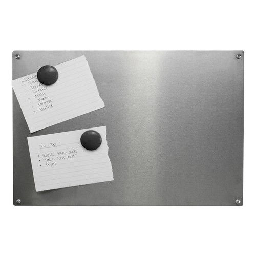 Magnetic notice board - board, steel