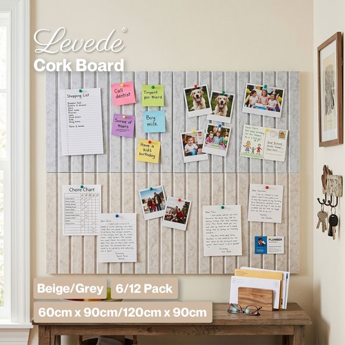 Levede felt notice board 12 - notice, 6/12