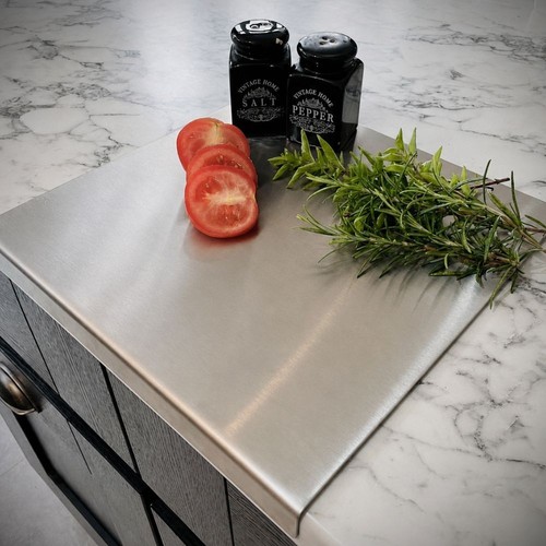 Satin stainless steel folded - stainless,