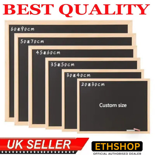 Blackboard wooden chalk - wooden,