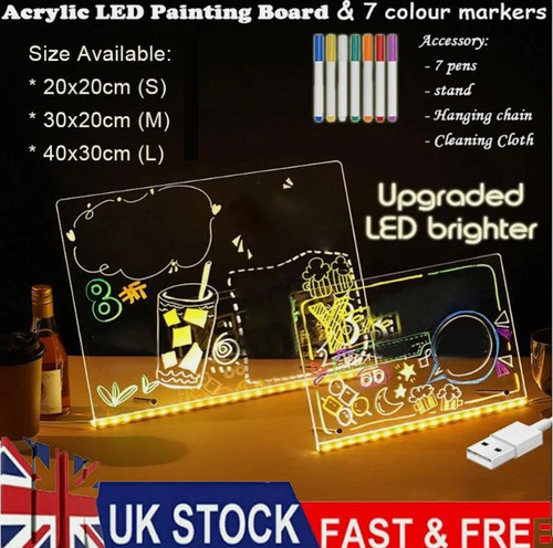 Led note board - led,