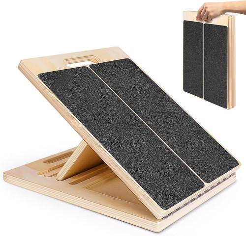 Portable wooden slant board - slant,