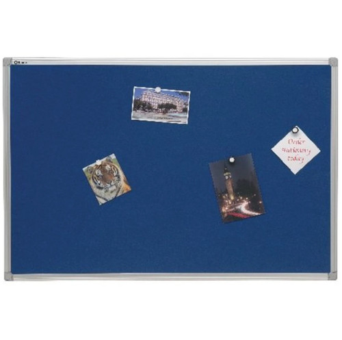 Blue felt message notice - felt,