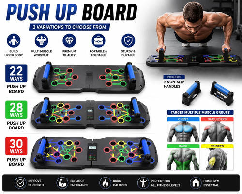 Push board 1 foldable - push, 30